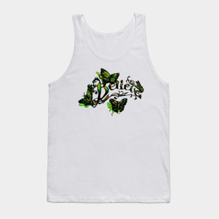 Butterflies Believe Tank Top